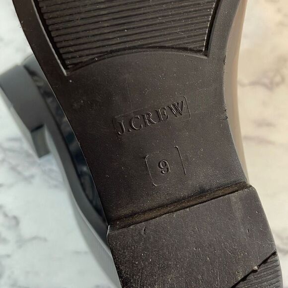 J Crew Black Chelsea Rain Boots 9 - Picture 7 of 7
